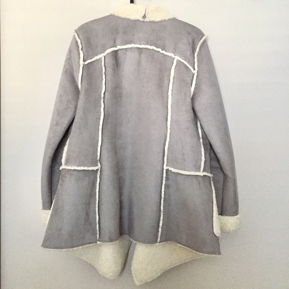 Shearling winter coat - Picture 2 of 8